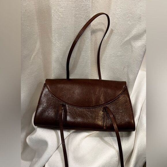 Reformation Brown
Elena Small Leather Shoulder Bag - Picture 7 of 10